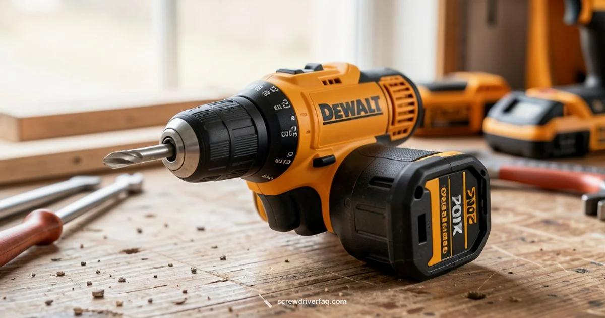 Dewalt 20V Guide - Screwdriver FAQ