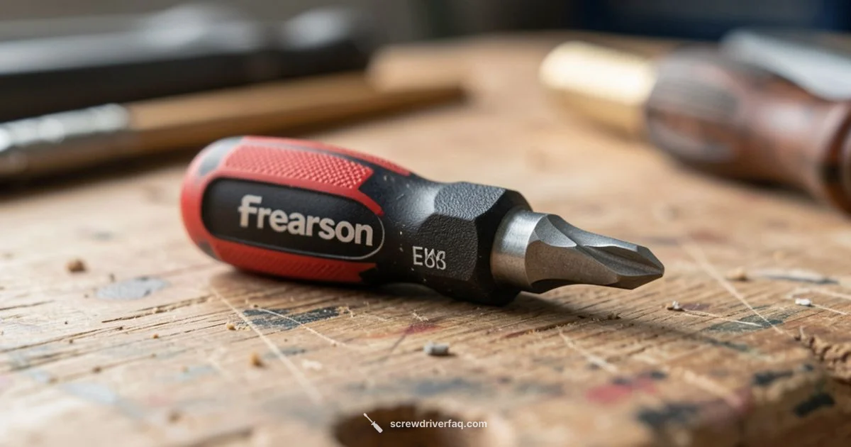 Frearson Drive Guide - Screwdriver FAQ