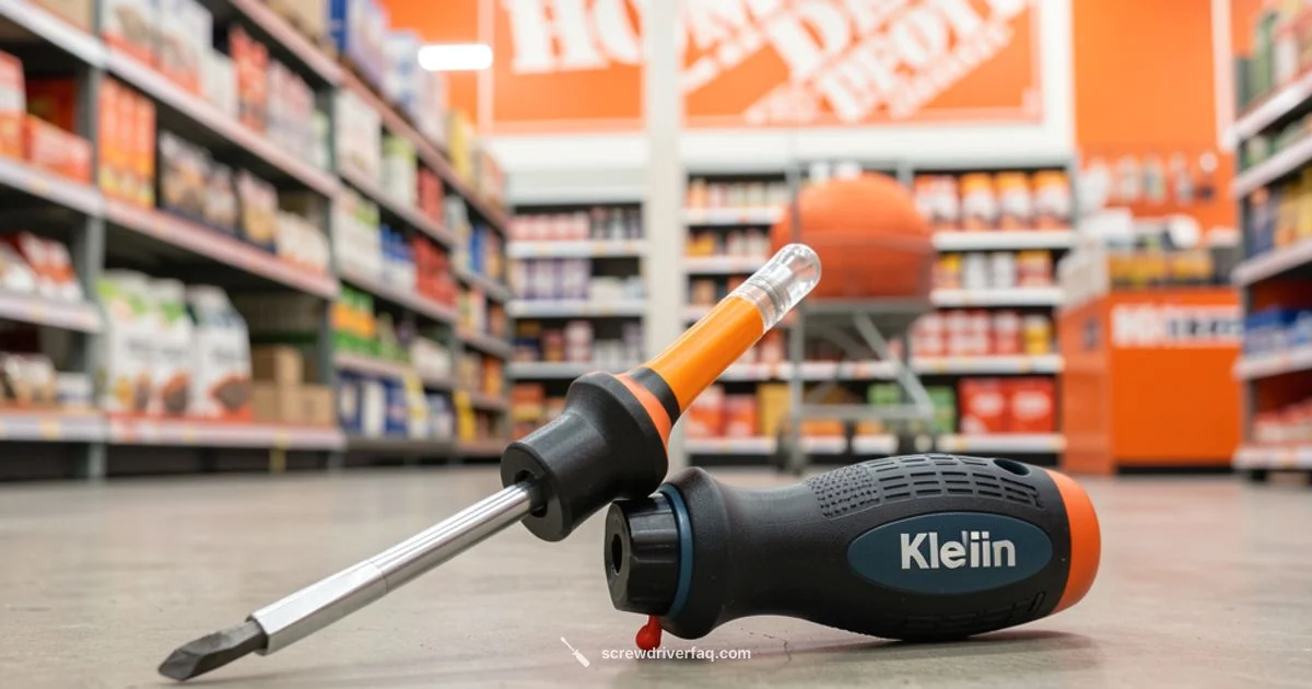 Klein Screwdriver at Home Depot - Screwdriver FAQ