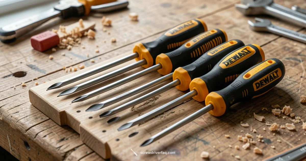Dewalt 10-Piece Set - Screwdriver FAQ