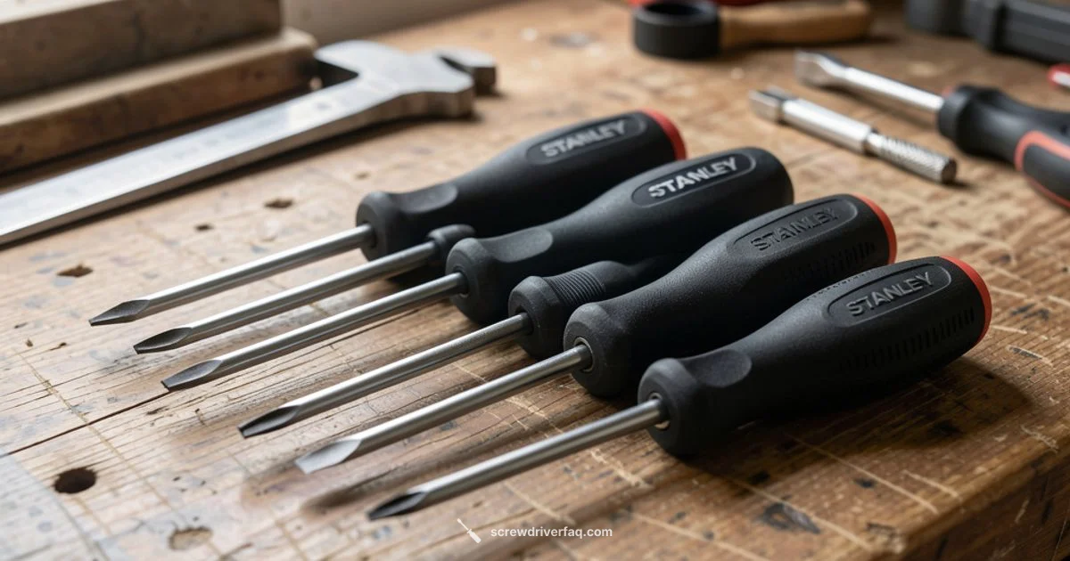 Stanley Cushion Grip Set - Screwdriver FAQ