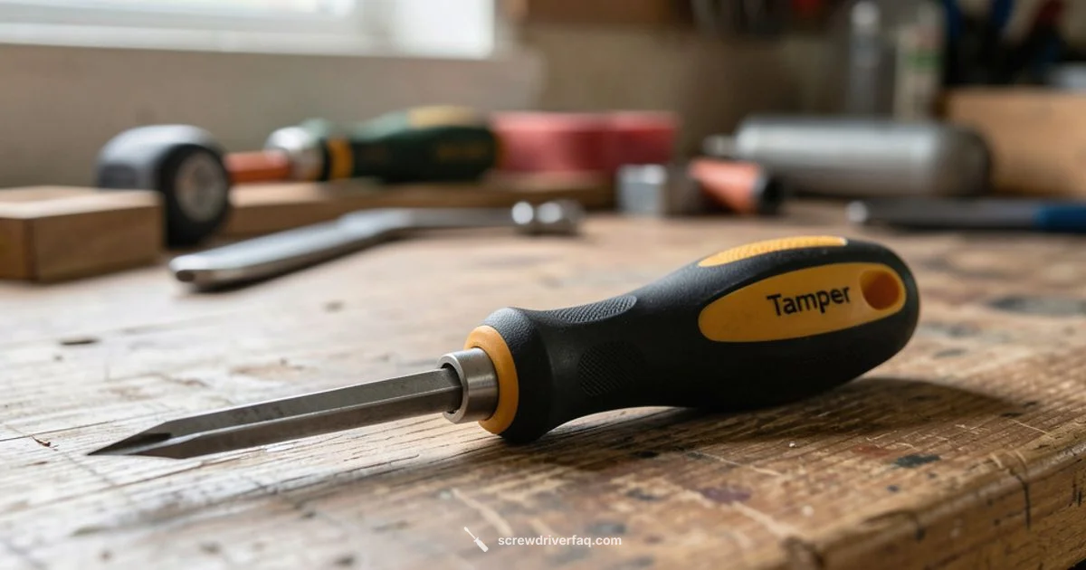 Tamper Screwdriver Guide - Screwdriver FAQ