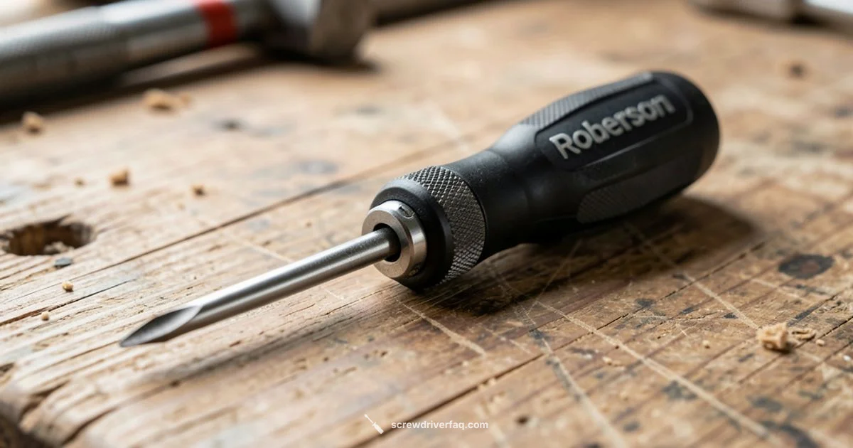 Robertson No 2 Drive - Screwdriver FAQ