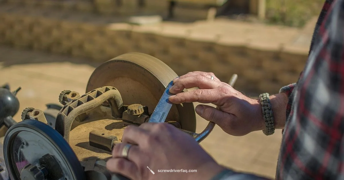 Sharpened Edge Guide - Screwdriver FAQ
