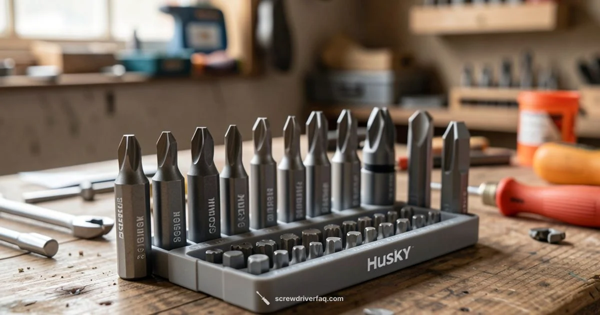 Husky Bit Set in Action - Screwdriver FAQ