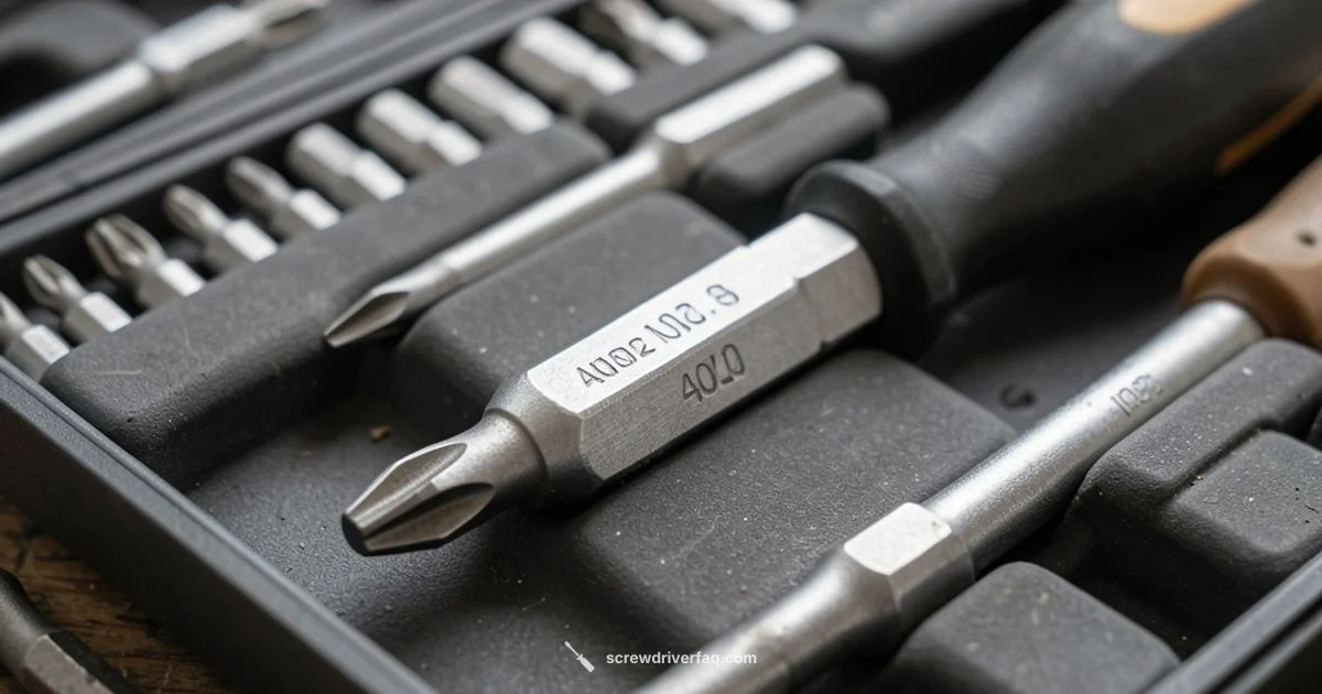 Double Ended Bit Guide Double Ended Bit Guide - Screwdriver FAQ