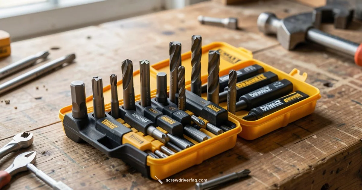 Dewalt Spade Bit Set - Screwdriver FAQ