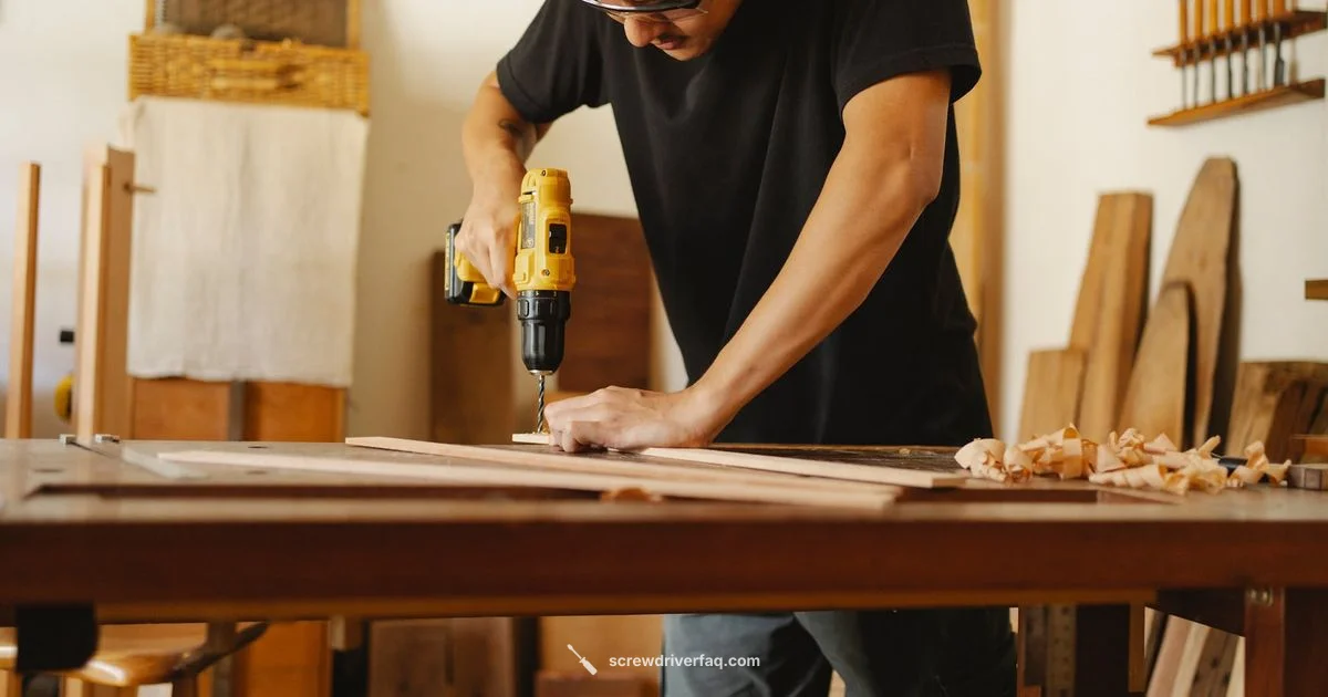 Cordless Drill Screwdriver Guide - Screwdriver FAQ