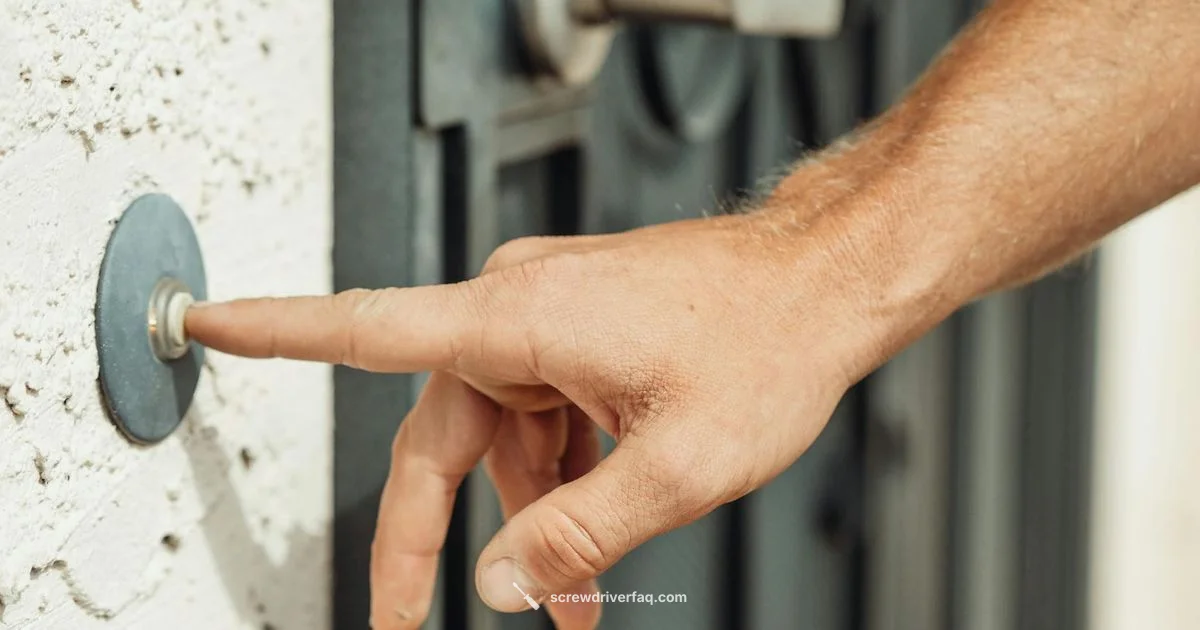 Ring Doorbell Screw Guide - Screwdriver FAQ
