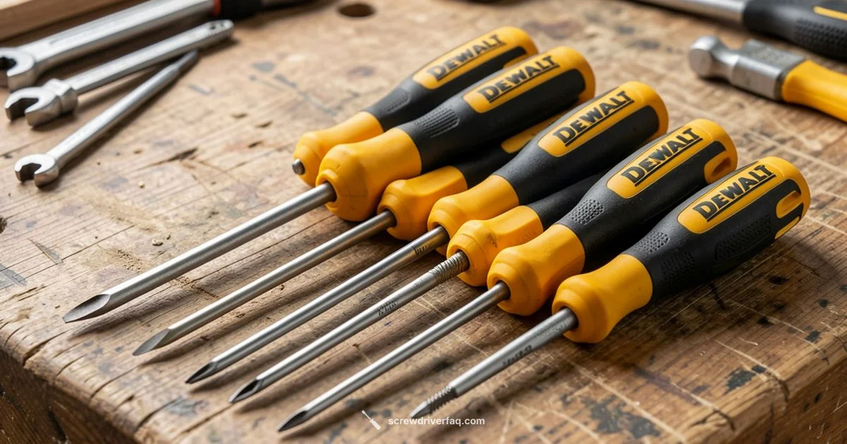 Dewalt Insulated Set - Screwdriver FAQ