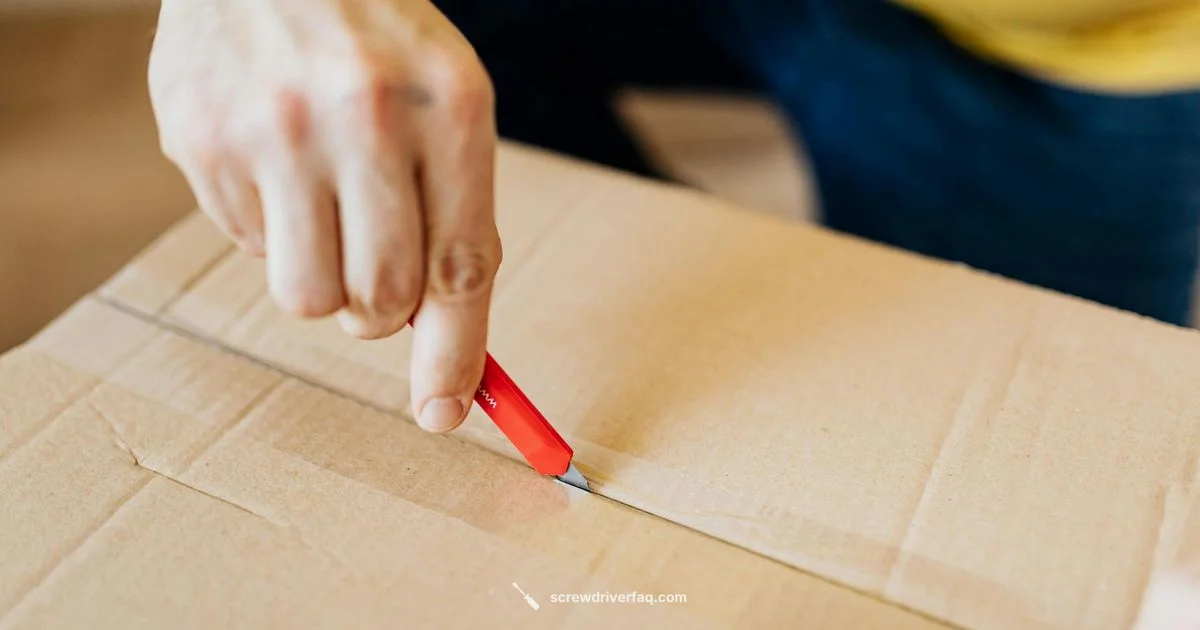 Tool-Free Opening - Screwdriver FAQ