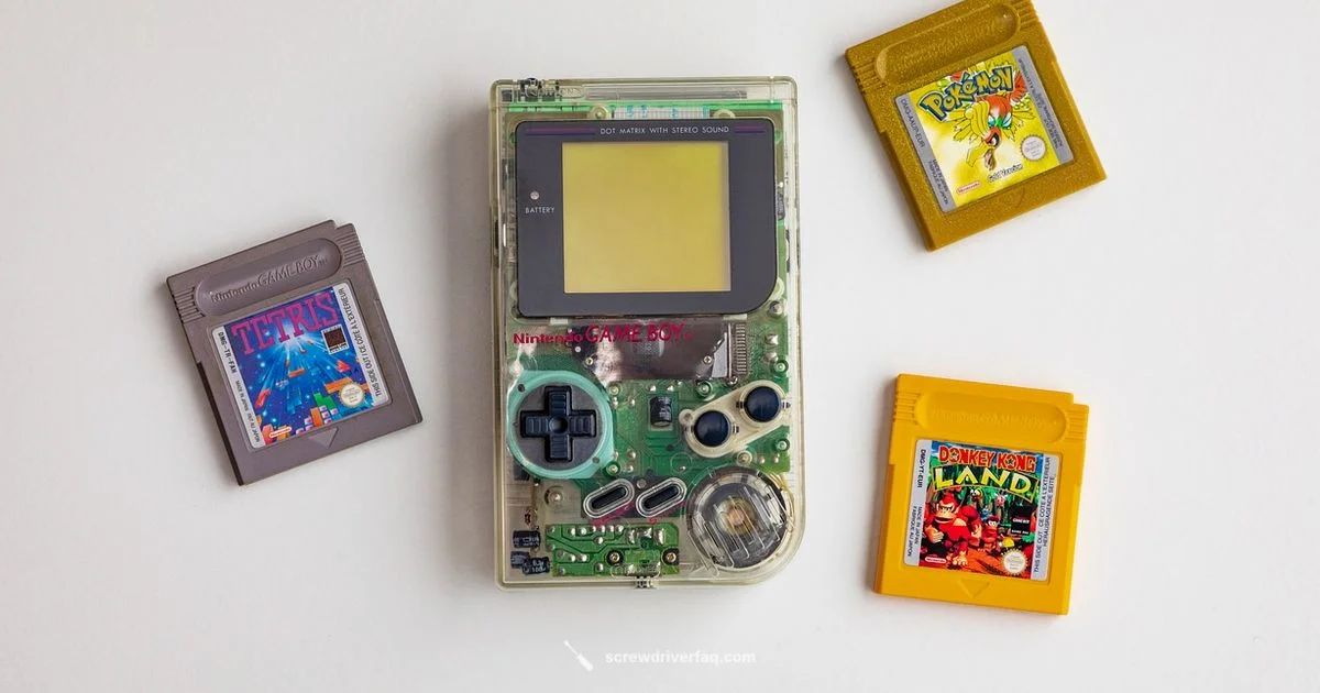 Game Boy Colour Tool - Screwdriver FAQ