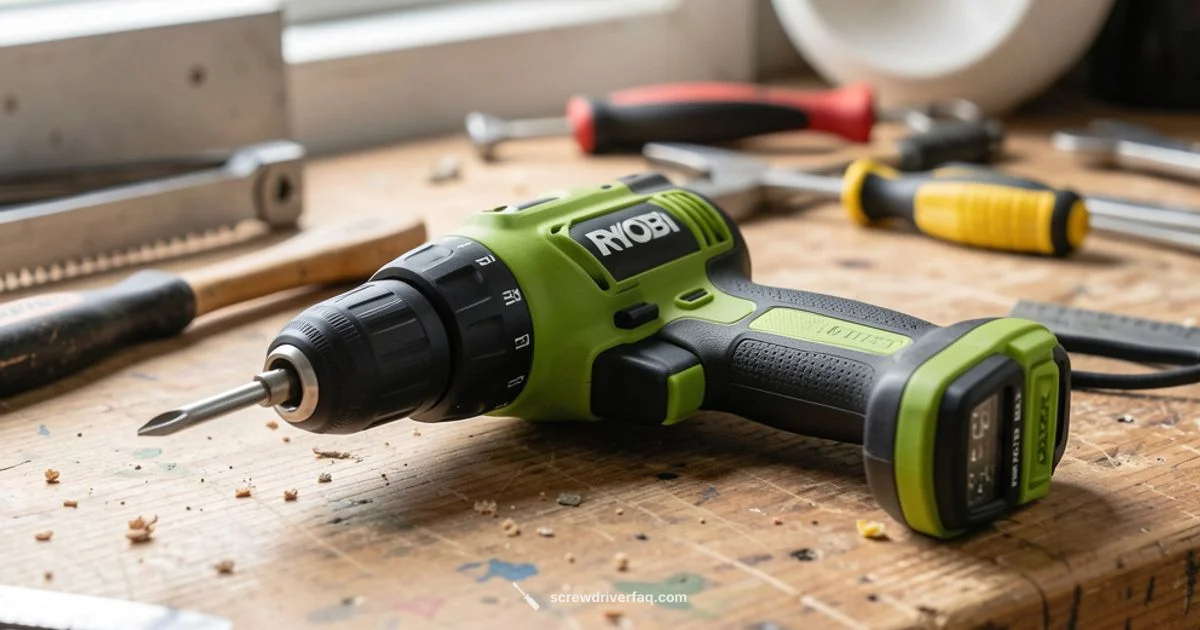 Ryobi Electric Screwdriver - Screwdriver FAQ